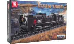 Retro Locomotive Building Blocks Set 1546pcs.