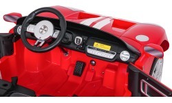 Elektromobilis Ford GT, raudonas