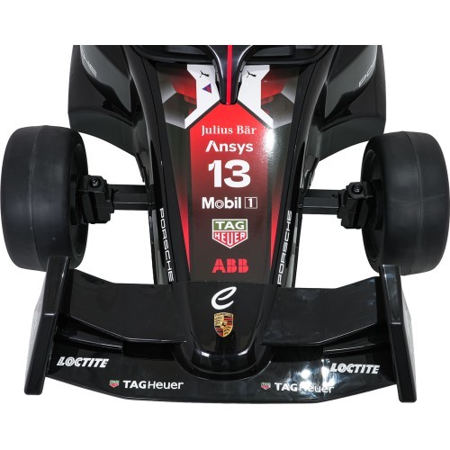 Elektromobilis Porsche Formula E, raudonas
