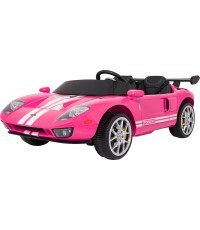 Ford GT elektromobilis vaikams, rožinis