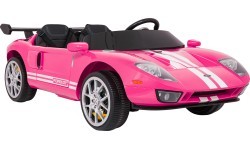 Ford GT elektromobilis vaikams, rožinis
