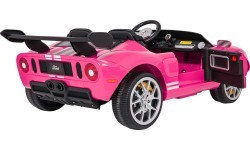 Электромобиль Ford GT, розовый