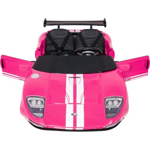 Ford GT elektromobilis vaikams, rožinis