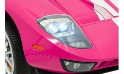 Ford GT elektromobilis vaikams, rožinis