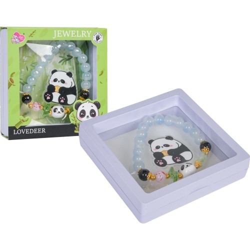 Panda Jewelry Set Blue Bracelet