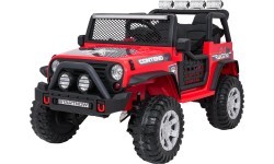 Электромобиль Jeep BEAST 4x4, красный