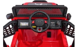 Электромобиль Jeep BEAST 4x4, красный