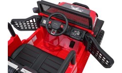 Электромобиль Jeep BEAST 4x4, красный