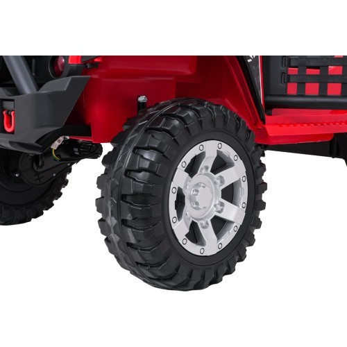 Электромобиль Jeep BEAST 4x4, красный
