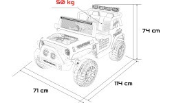 Jeep BEAST 4x4 Black Vehicle