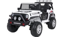 Elektromobilis vaikams Jeep BEAST 4x4, baltas