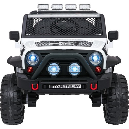 Elektromobilis vaikams Jeep BEAST 4x4, baltas