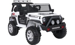 Детский электромобиль Jeep BEAST 4x4, белый