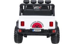 Детский электромобиль Jeep BEAST 4x4, белый