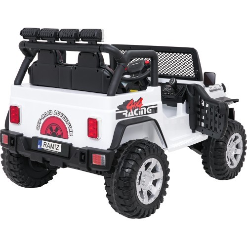 Jeep BEAST 4x4 White Vehicle