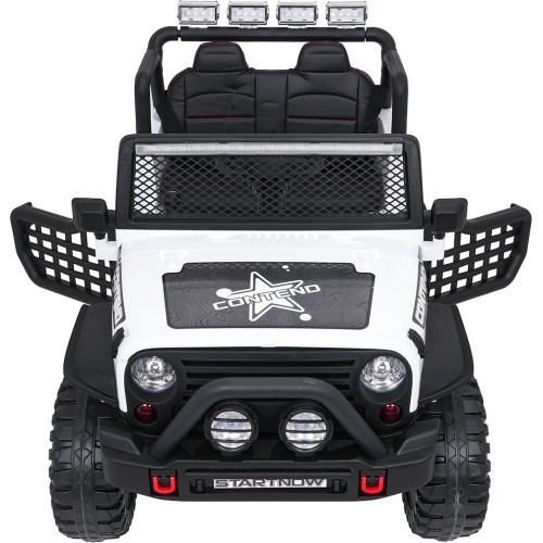 Детский электромобиль Jeep BEAST 4x4, белый