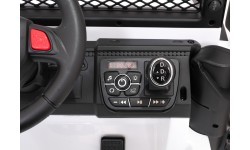 Детский электромобиль Jeep BEAST 4x4, белый