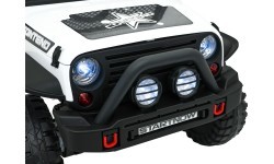 Elektromobilis vaikams Jeep BEAST 4x4, baltas