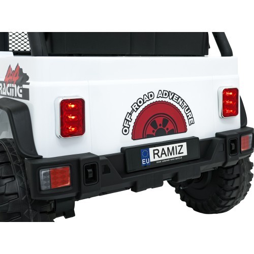 Jeep BEAST 4x4 White Vehicle