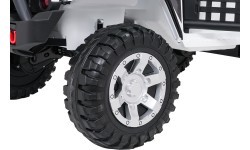 Elektromobilis vaikams Jeep BEAST 4x4, baltas