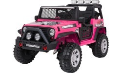 Elektromobilis vaikams Jeep Beast 4x4 rožinis