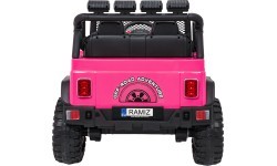 Elektromobilis vaikams Jeep Beast 4x4 rožinis