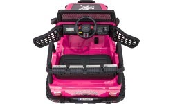 Elektromobilis vaikams Jeep Beast 4x4 rožinis