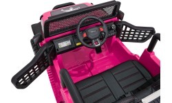 Детский электромобиль Jeep Beast 4x4 розовый