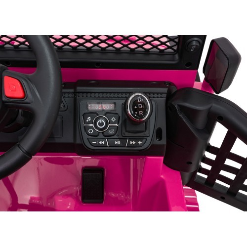 Elektromobilis vaikams Jeep Beast 4x4 rožinis
