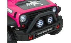 Elektromobilis vaikams Jeep Beast 4x4 rožinis