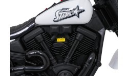 Elektromobilis Motor STAR, baltas