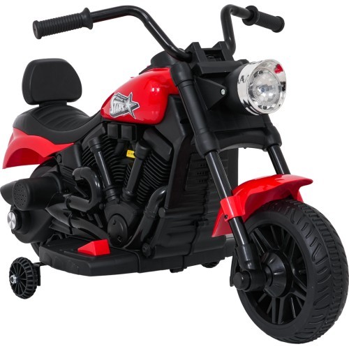 Elektrinis motociklas STAR raudonas