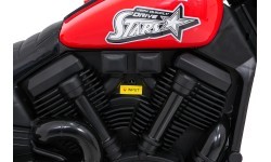Vehicle Motor STAR Red