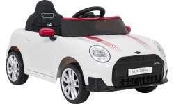 Электромобиль Mini Cooper, белый