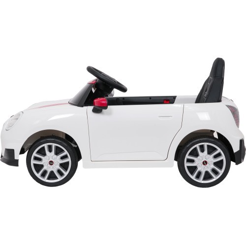 Электромобиль Mini Cooper, белый