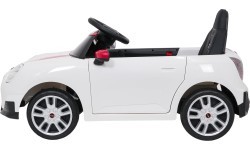 Elektromobilis Mini Cooper, baltas