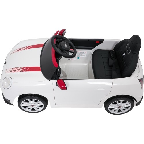 Elektromobilis Mini Cooper, baltas