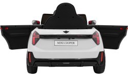 Электромобиль Mini Cooper, белый