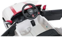 Электромобиль Mini Cooper, белый