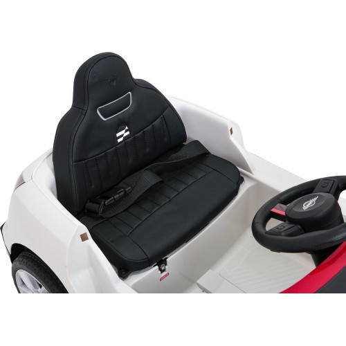 Электромобиль Mini Cooper, белый