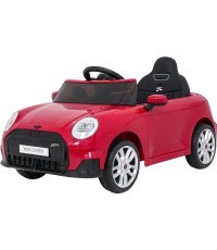 Elektromobilis Mini Cooper, raudonas