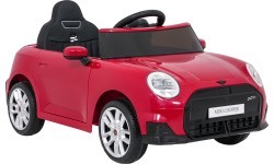 Электромобиль Mini Cooper, красный