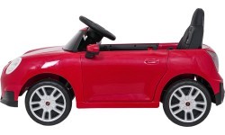 Электромобиль Mini Cooper, красный