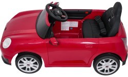 Elektromobilis Mini Cooper, raudonas