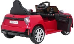 Электромобиль Mini Cooper, красный