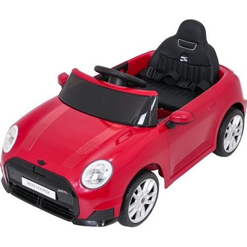 Электромобиль Mini Cooper, красный