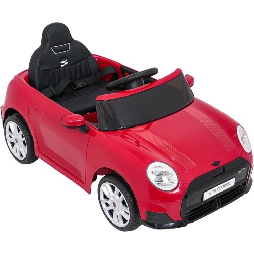 Электромобиль Mini Cooper, красный