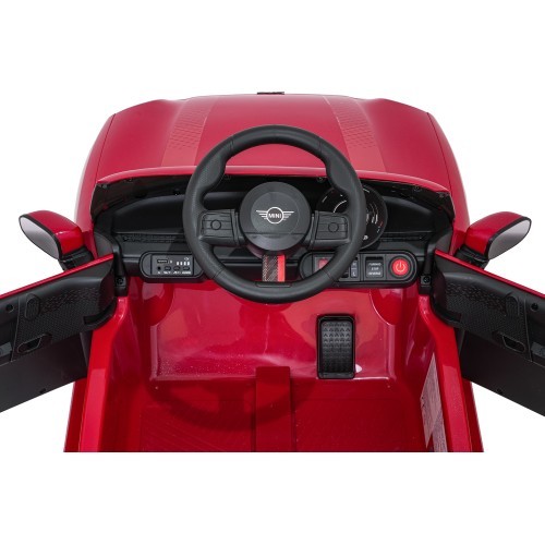 Электромобиль Mini Cooper, красный