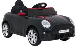 Elektromobilis Mini Cooper, juodas