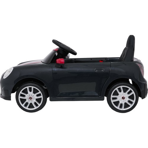 Elektromobilis Mini Cooper, juodas